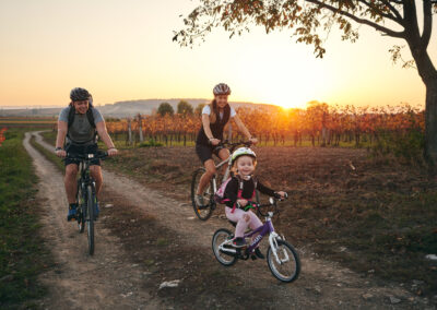 Familienurlaub Radfahren